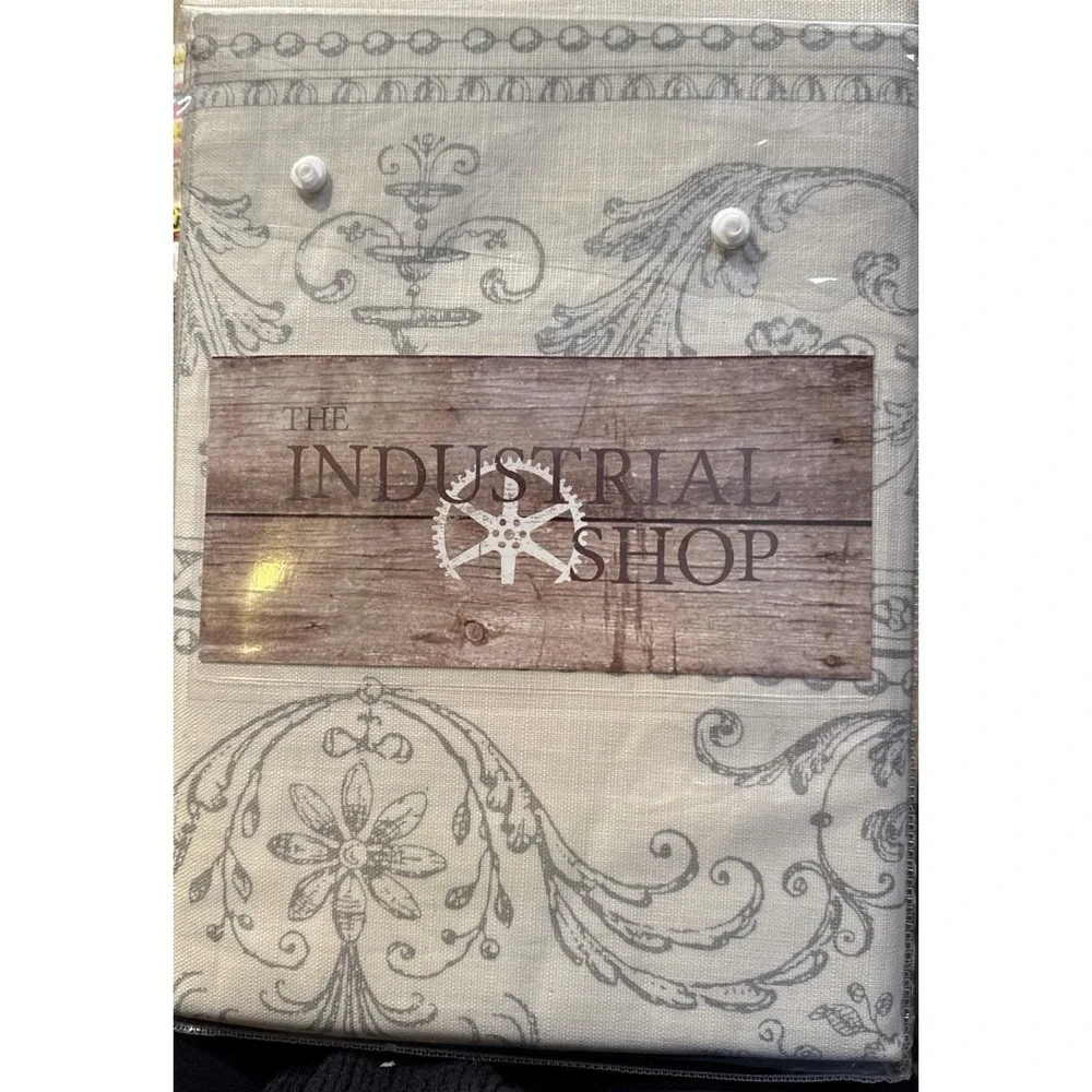 The Industrial Shop Vintage Gate Drape Panels (2) 84